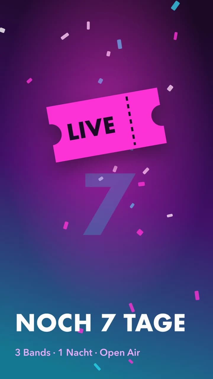 Konzert-Countdown