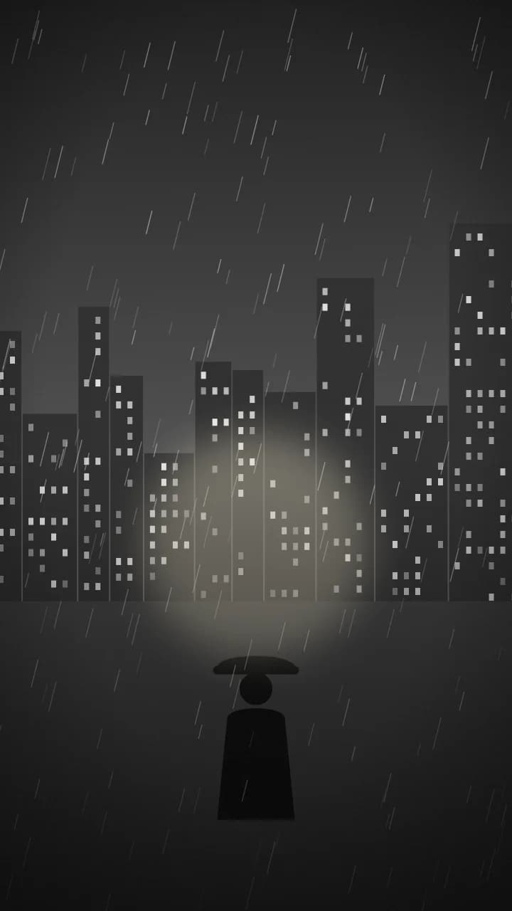 Regen über Berlin