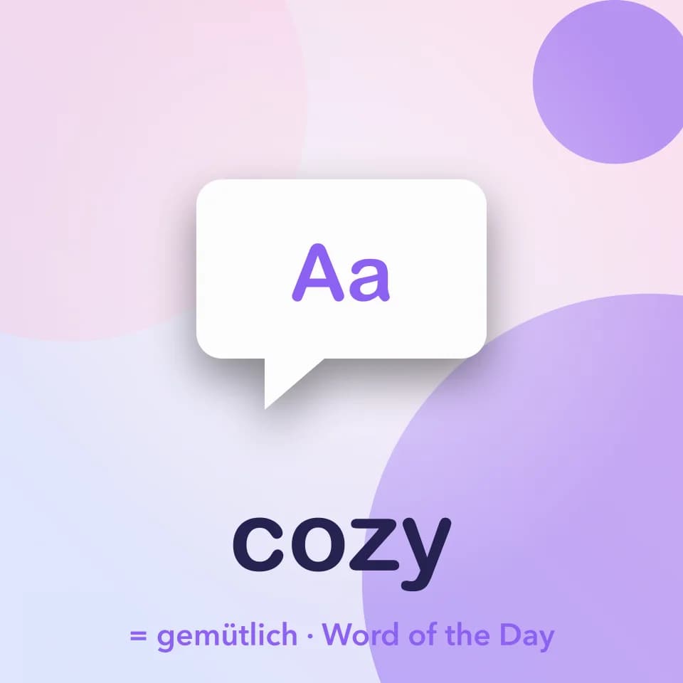 Englisch: Wort des Tages